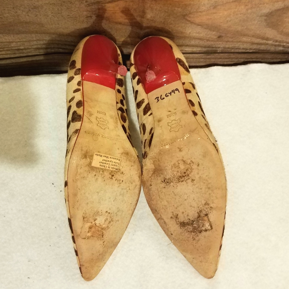 Last chance! Martinez Valero Leopard Heels - Picture 7 of 8